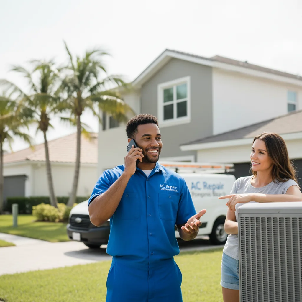 AC Repair Pompano Beach customer support in Perkins